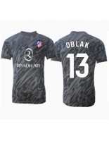 Moške Nogometnih dresov Atletico Madrid Jan Oblak #13 Vratar Domači 2024-25 Kratki rokavi